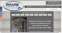 Desktop Screenshot of dynamicglassinc.com